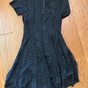 American Rag‎ Black Lace High-Low Dress
